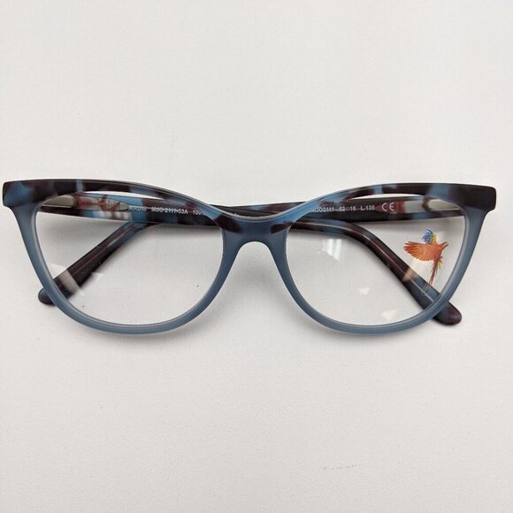 🕶️Made in Italy! Maui Jim MJO2111-53A Cat Eye Eyeglasses 52/16-135 / JLG722🕶️​ - Picture 1 of 8